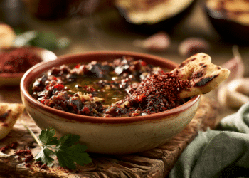 Turkish Baba Ganoush (Chunky, No-Tahini Eggplant Dip)
