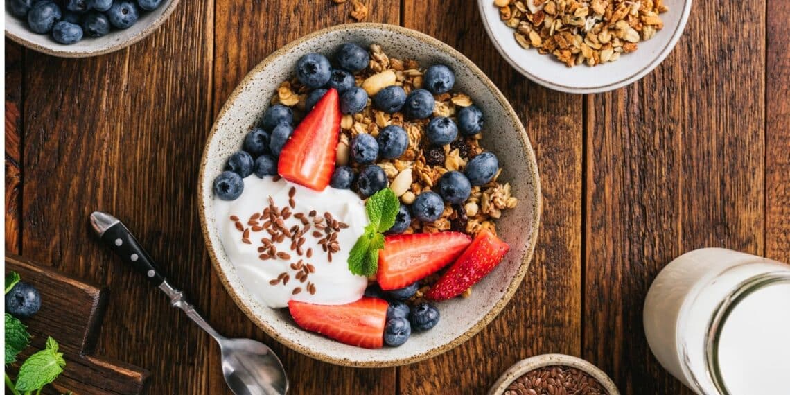 Decadent Greek Yogurt With Sweet Berries Recipe