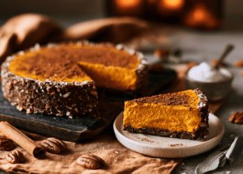 No-Bake Vegan Pumpkin Pie (Raw &Amp; Easy)