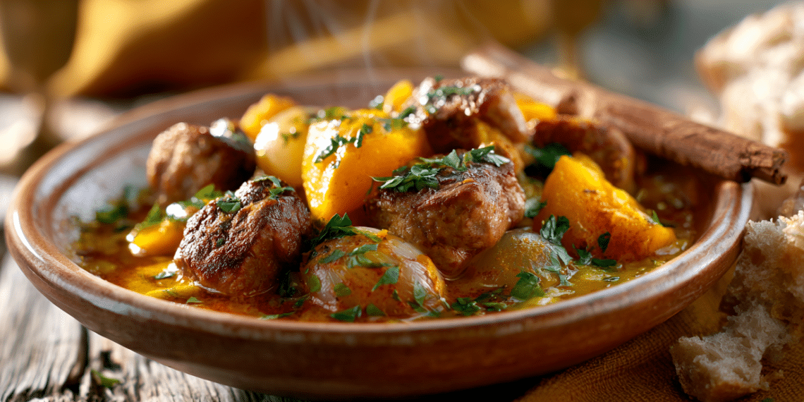 Moroccan Pork Tagine With Butternut Squash &Amp; Saffron - Thefoodiebunch Moroccan Pork Tagine With Butternut Squash &Amp; Saffron