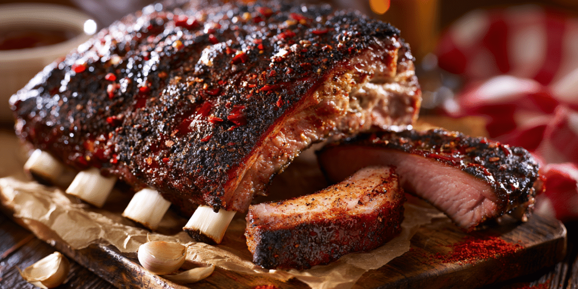 Spicy Baby Back Ribs Recipe (Oven-Baked, Fall-Off-The-Bone) - Thefoodiebunch Spicy Baby Back Ribs Recipe (Oven-Baked, Fall-Off-The-Bone)
