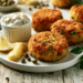 Vegan Crab Cakes With Tartar Sauce (Jackfruit) - Thefoodiebunch Vegan Crab Cakes With Tartar Sauce (Jackfruit)