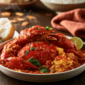 Singaporean Chilli Crab Recipe (Authentic Hawker Style)