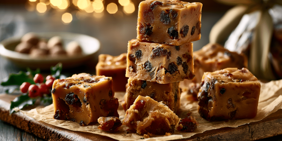 Christmas Pudding Fudge: Creamy, Festive &Amp; Easy - Thefoodiebunch Christmas Pudding Fudge