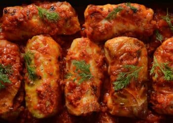 Absolutely The Best Vegetarian Stuffed Cabbage