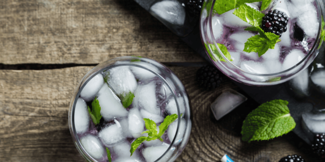 Refreshing Blackberry Mojito