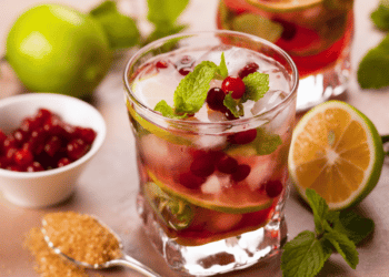 Easy Cranberry Mojito