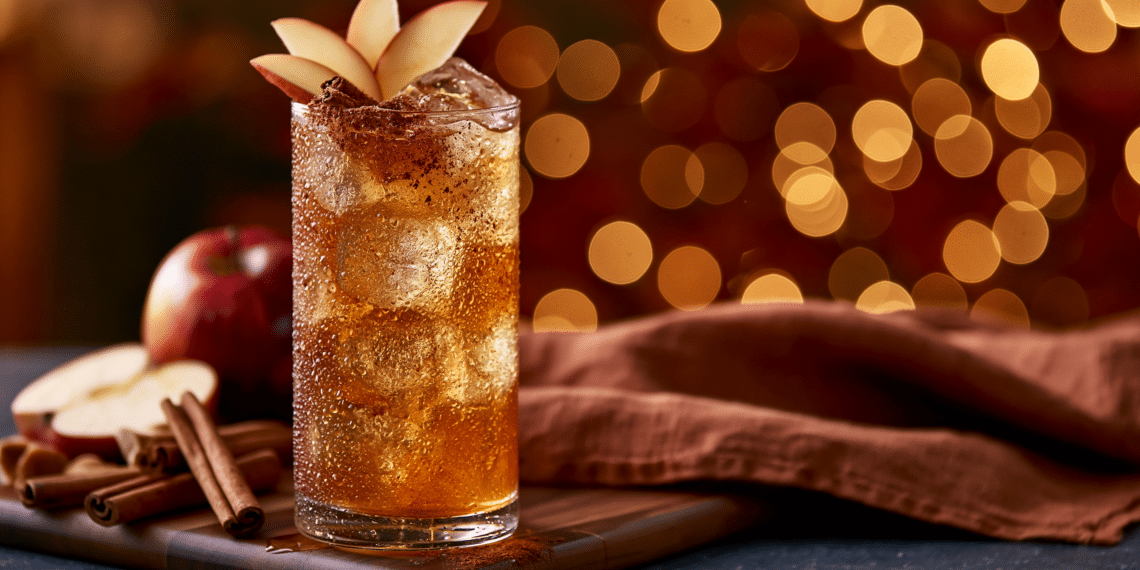 Spiced Apple Rum Cocktail - Thefoodiebunch Spiced Apple Rum Cocktail