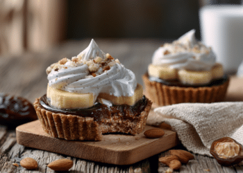 Mini Banoffee Pies (No-Bake, Dairy-Free)