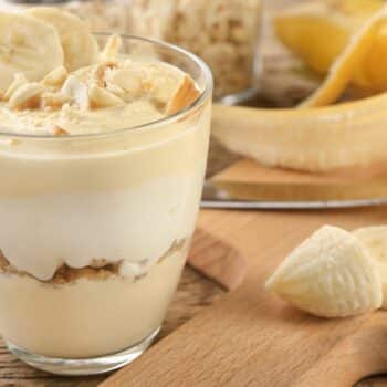 Banana Cream Pudding In A Glass