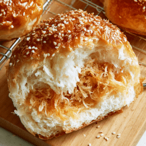 Pork Floss Buns – Soft Tangzhong Bakery Recipe
