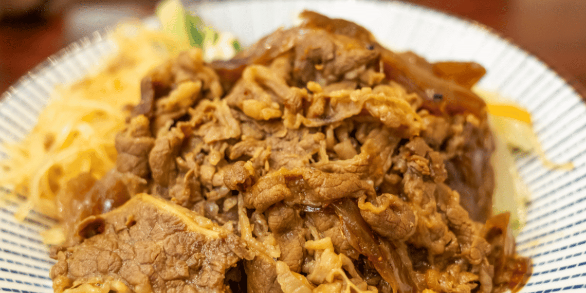 Savoury Beef Gyudon Recipe