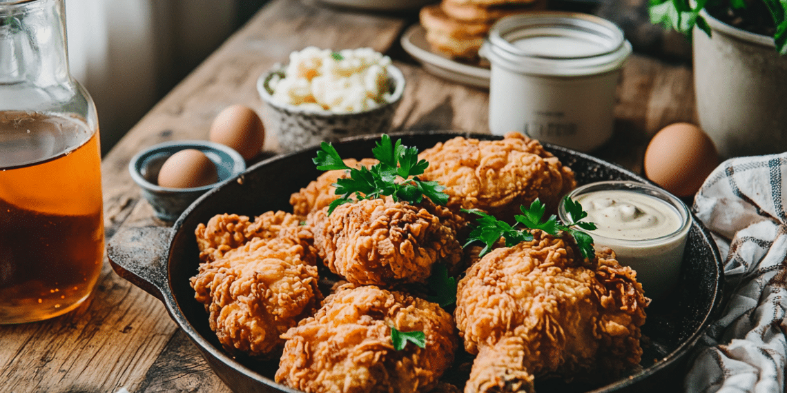 Southern Buttermilk Fried Chicken
