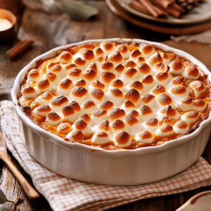 Sweet Potato Casserole With Marshmallows
