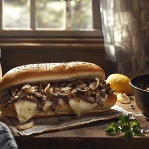 Philly Cheesesteak With Provolone
