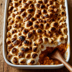 Sweet Potato Casserole With Marshmallows (Easy Classic)