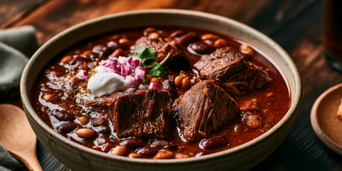 Texas Brisket Chili — Tender, Smoky &Amp; Rich