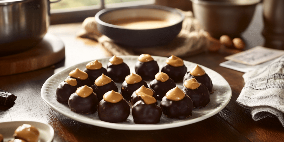 Classic Chocolate Peanut Butter Buckeyes