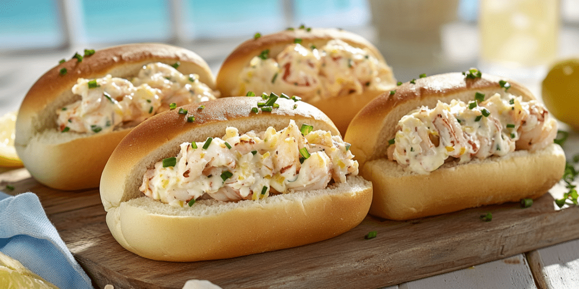 Lobster Rolls With Lemon Butter