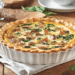 Spinach And Mushroom Quiche