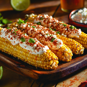 Grilled Street Corn (Elote)