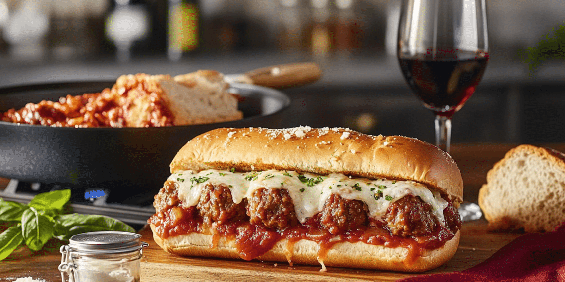 Meatball Subs With Marinara