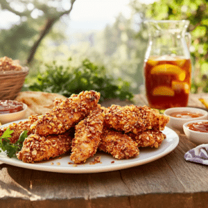 Pecan-Crusted Chicken Tenders
