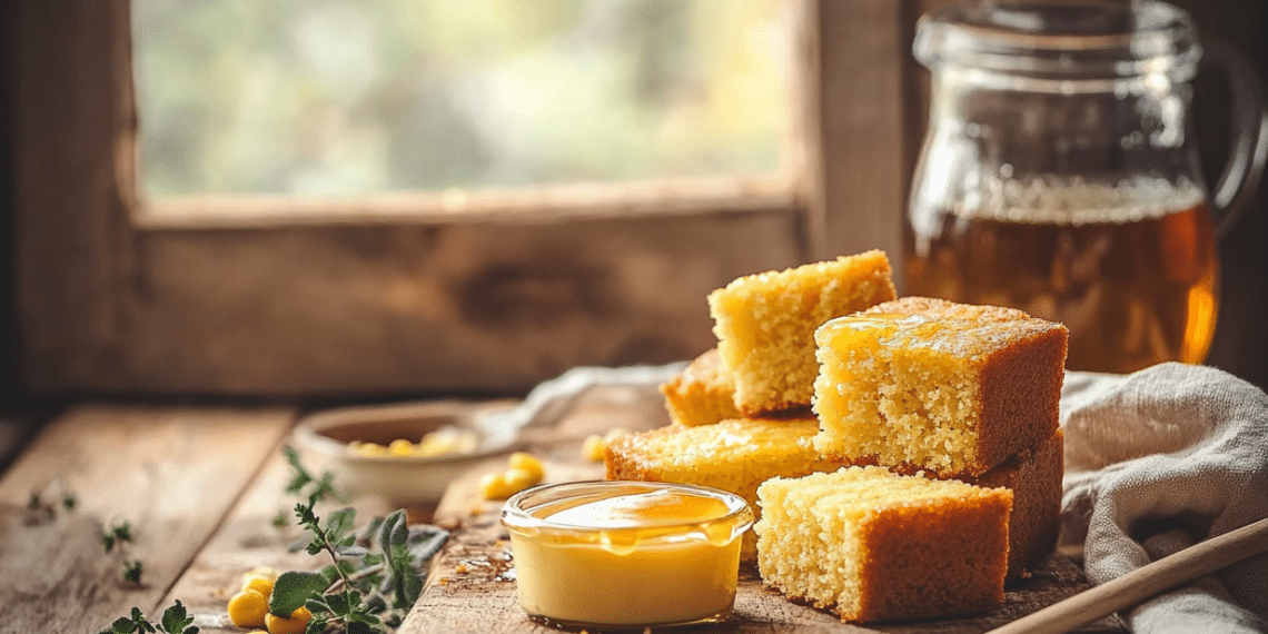 Southern Comfort Honey Butter Cornbread Delight - Thefoodiebunch Honey Butter Cornbread