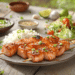 Grilled Teriyaki Salmon Skewers