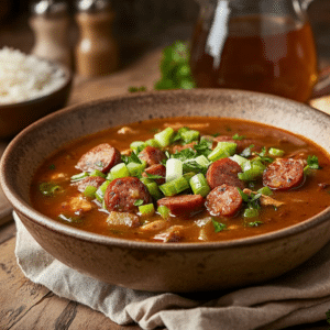 Louisiana Gumbo With Andouille Sausage