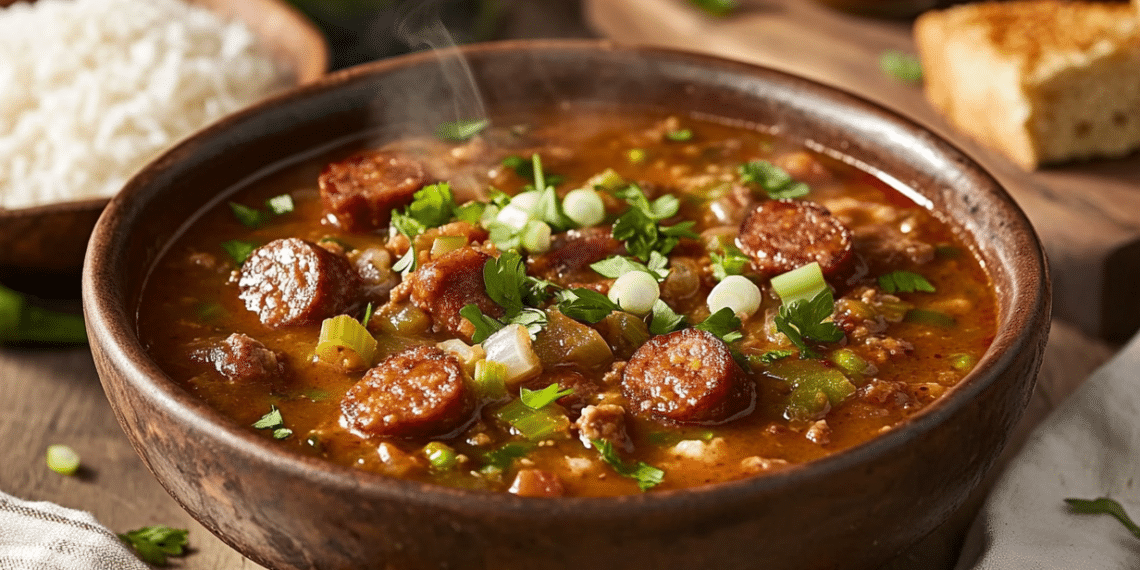Louisiana Gumbo With Andouille Sausage