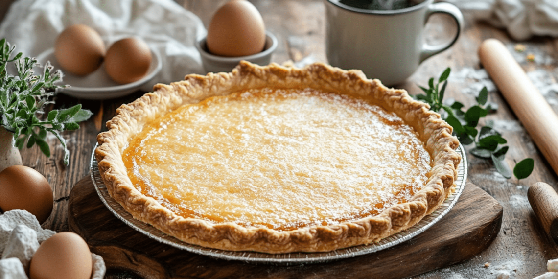 Classic Southern Chess Pie