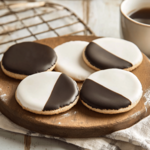 Classic Black And White Cookies