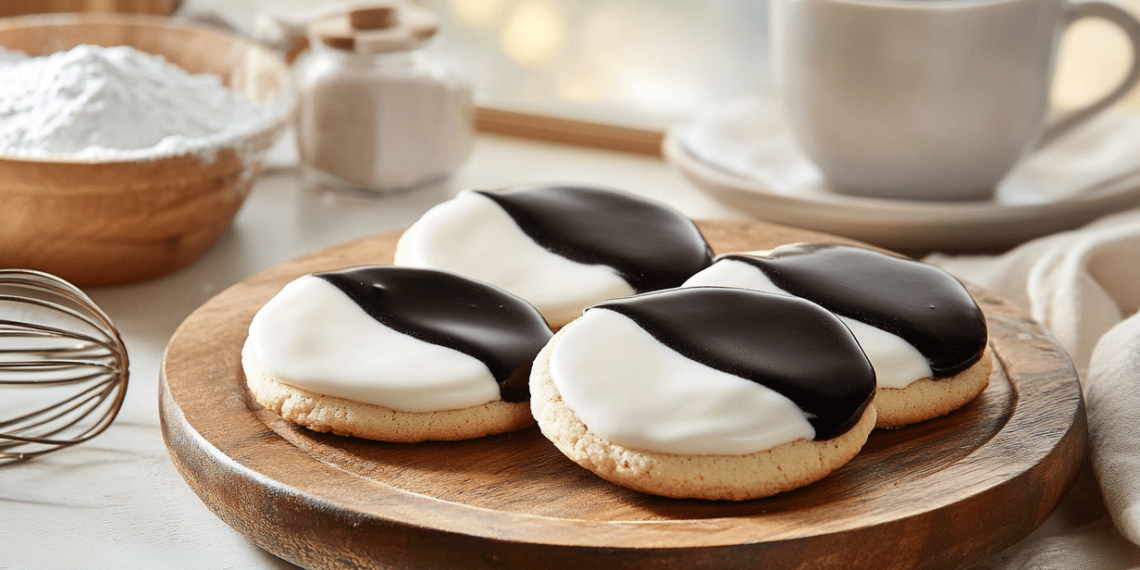 Classic Black And White Cookies