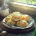 Cheddar And Chive Biscuits