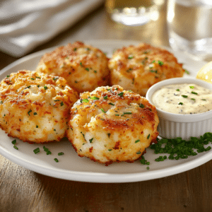 Maryland Crab Cakes With Old Bay Sauce