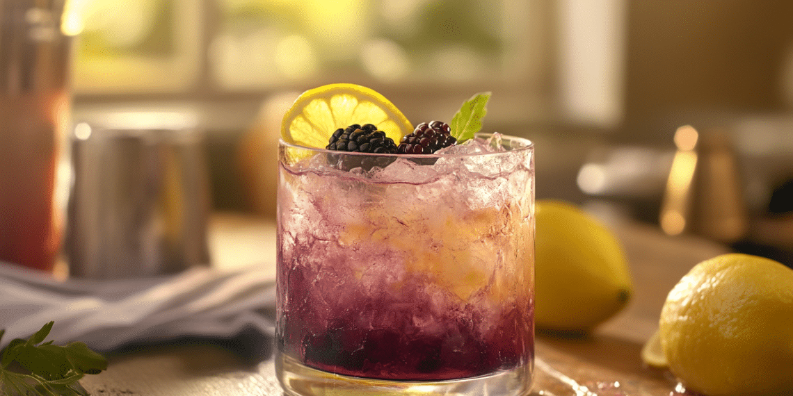 Classic Bramble Cocktail