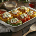 Stuffed Bell Peppers With Ground Turkey
