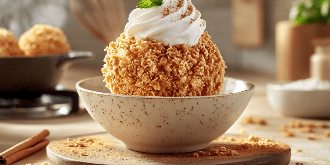 Crispy Cold Delight: The Ultimate Fried Ice Cream Experience - Thefoodiebunch Fried Ice Cream