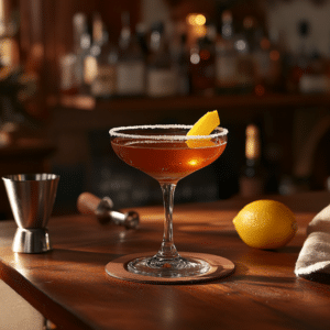 Classic Sidecar Cocktail