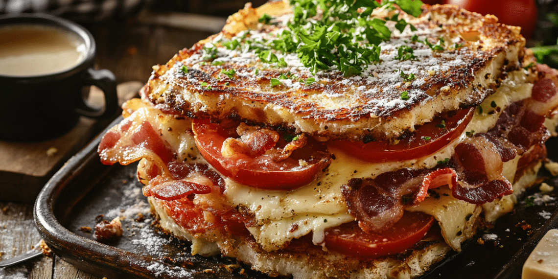 Kentucky Hot Brown Sandwich