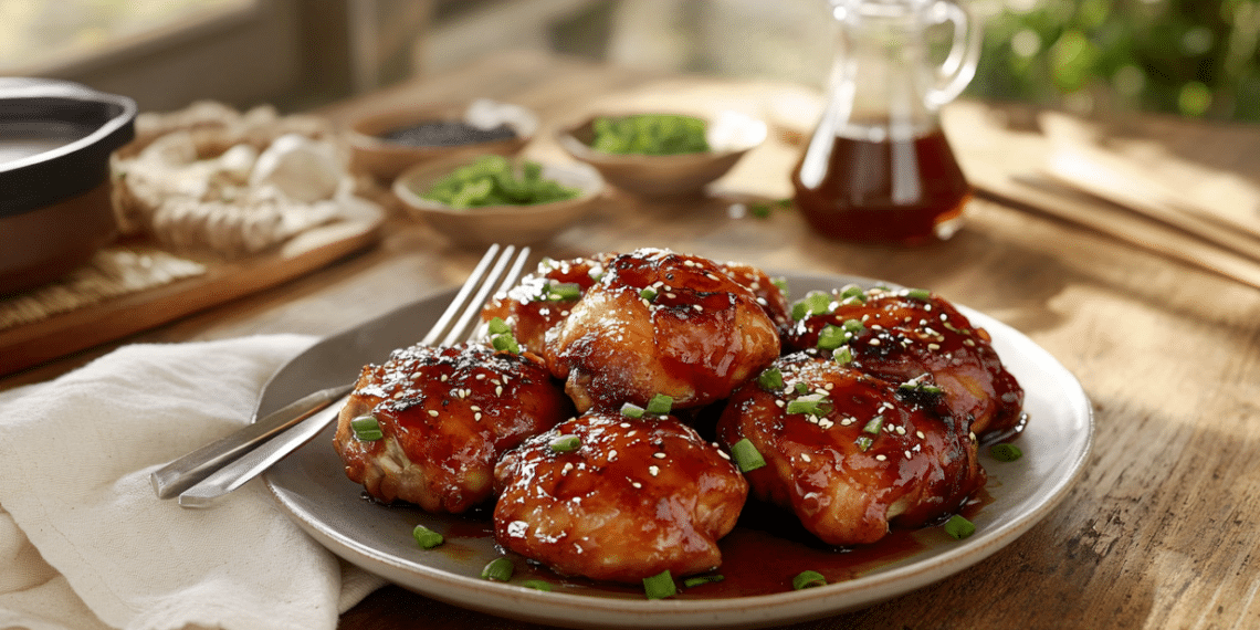Sweet Soy Glazed Chicken