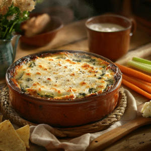 Creamy Spinach And Artichoke Dip