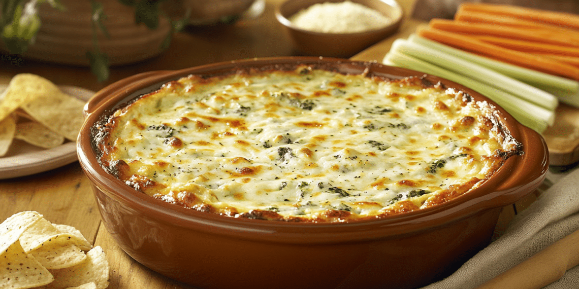 Creamy Spinach And Artichoke Dip