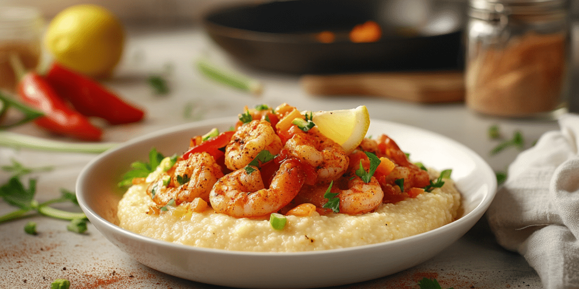 Cajun Shrimp And Grits