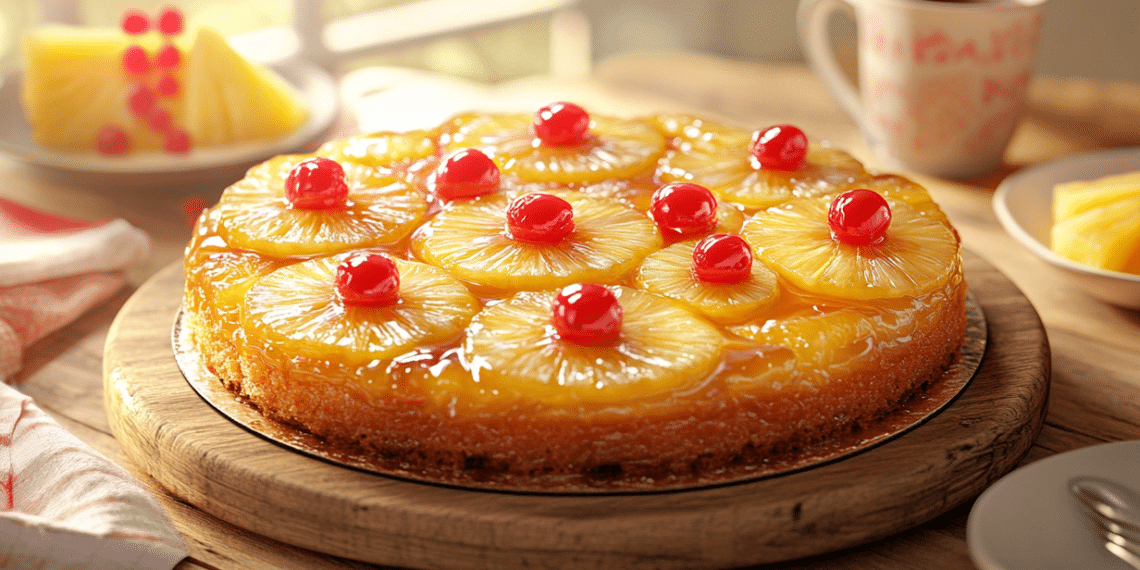 Pineapple Upside-Down Cake
