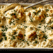 Chicken Alfredo Stuffed Shells (Creamy &Amp; Easy)