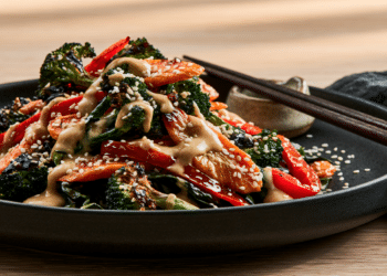 Miso Sesame Dressing For Roasted Vegetables
