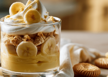 Banana Pudding Trifle (From-Scratch Custard)