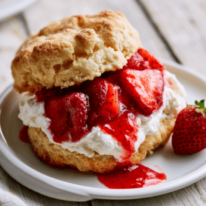 Summer'S Sweet Delight Classic Strawberry Shortcake Reimagined - Thefoodiebunch Classic Strawberry Shortcake With Homemade Biscuits